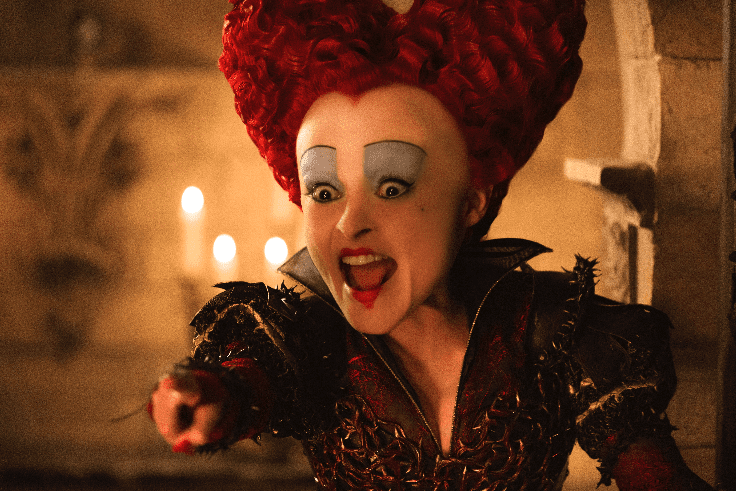 The Red Queen (Helena Bonham Carter) in "Alice Through The Looking Glass." (Walt Disney Singapore)