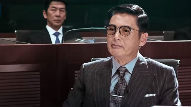 Chow Yun-fat as Oswald Kan in "Cold War 2 (寒战II). (Channel Newsasia)