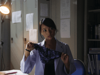 Professor Ayata (Ayame Misaki) in "HK Forbidden Super Hero: The Abnormal Crisis." (Encore Films)