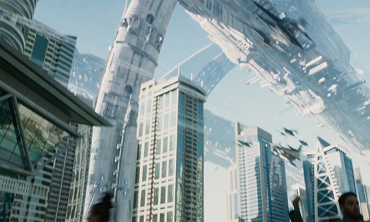 This shot from "Star Trek Beyond" was created from the real world city of Dubai. (Time Out)