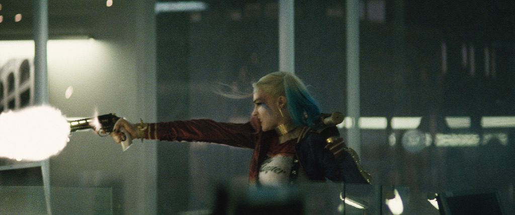 Harley goes blasting again in "Suicide Squad." (Warner Bros Pictures)