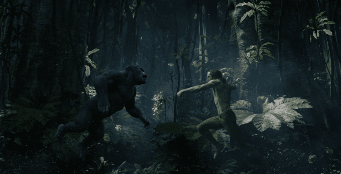 Tarzan leaps into battle in "The Legend of Tarzan." (Golden Village Pictures)
