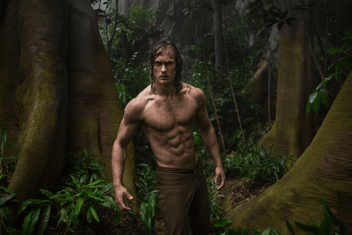Tarzan poses in "The Legend of Tarzan." (Golden Village Pictures)