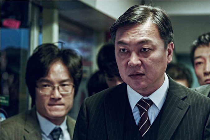 Yong-Suk (Kim Eui-sang) in "Train to Busan." (Golden Village Pictures)