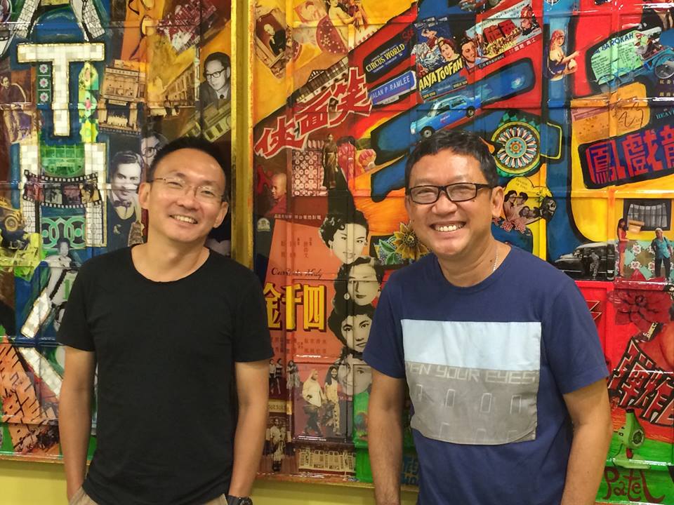 Ho Widing (left) & Michael Chiang (right). (Michael Chiang's Facebook Page)