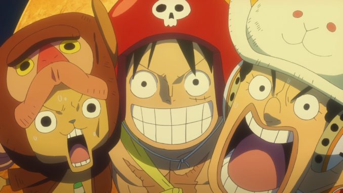 Luffy and friends in "One Piece Film Gold." (Golden Village Pictures)