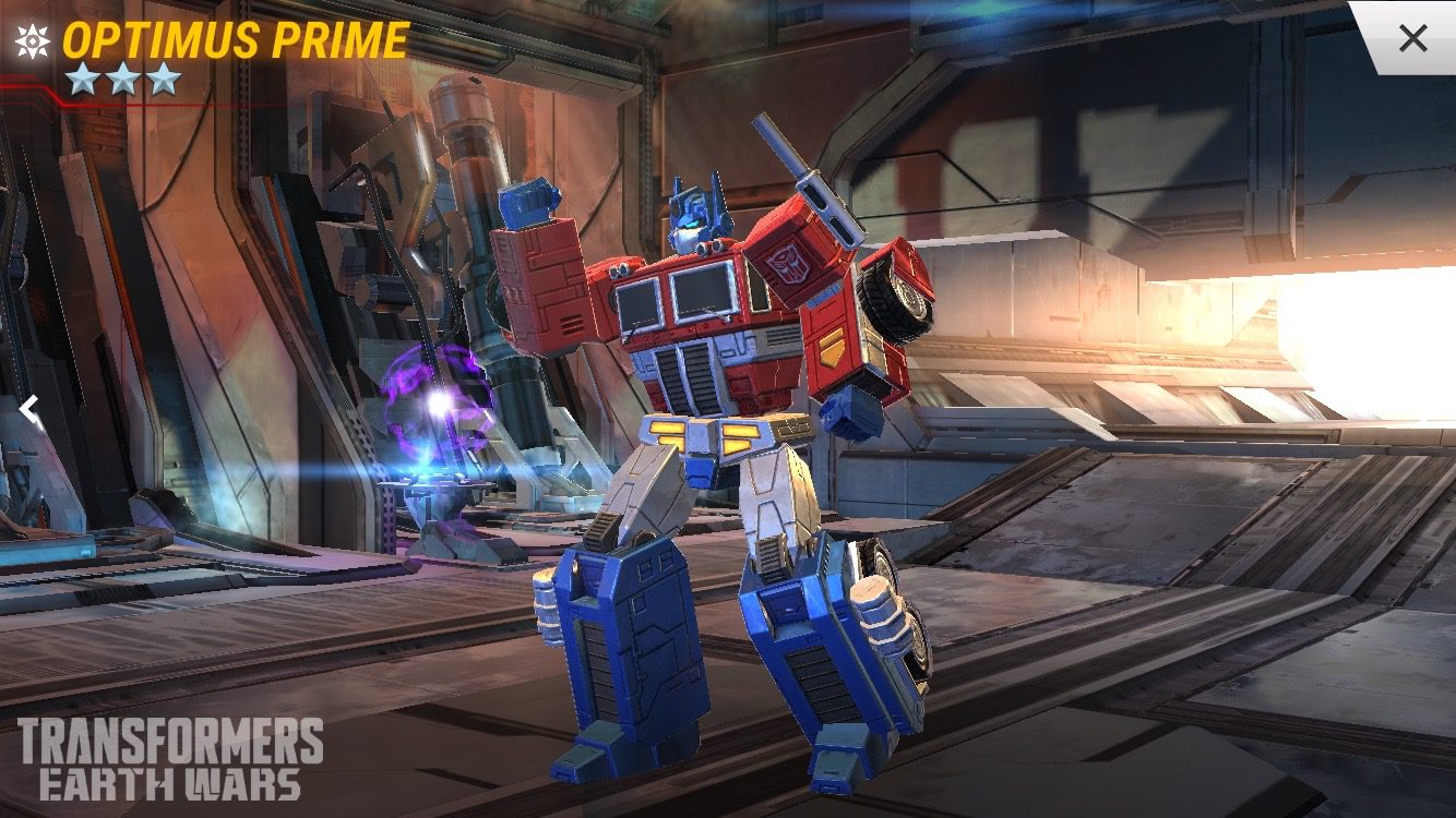 Optimus Prime. (Transformers Earth Wars)