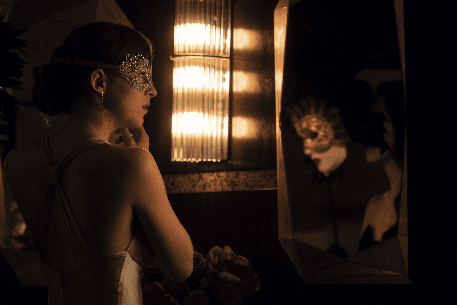 Anastasia (Dakota Johnson) in "Fifty Shades Darker". (United International Pictures)