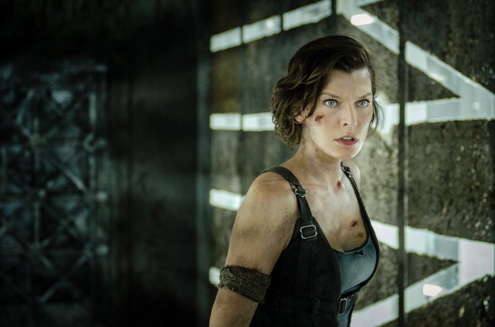 Alice (Milla Jovovich) in Resident Evil: The Final Chapter. (Sony Pictures Releasing International)