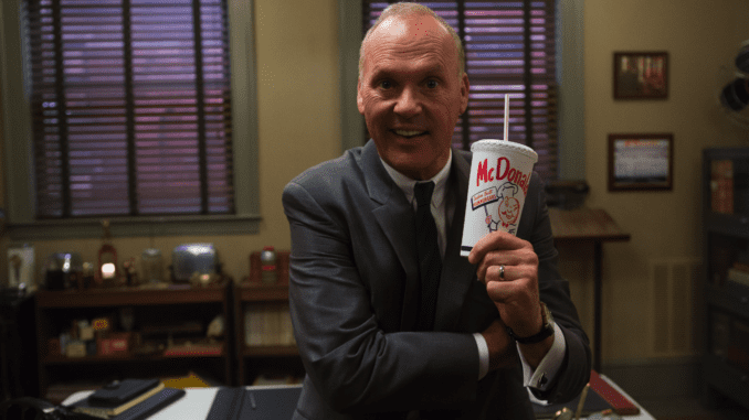 Ray Kroc (Michael Keaton) in "The Founder". (Shaw Organisation)