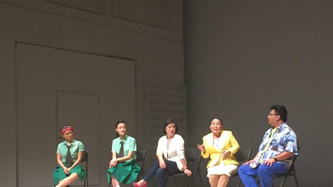 Detention Katong's post-show forum with Greenview Secondary School and Choa Chu Kang Secondary School. (Dream Academy)