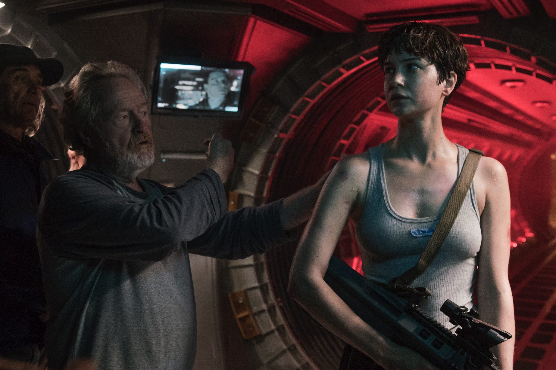 Ridley Scott directs and Katherine Waterston stars in "Alien: Covenant". (Twentieth Century Fox)
