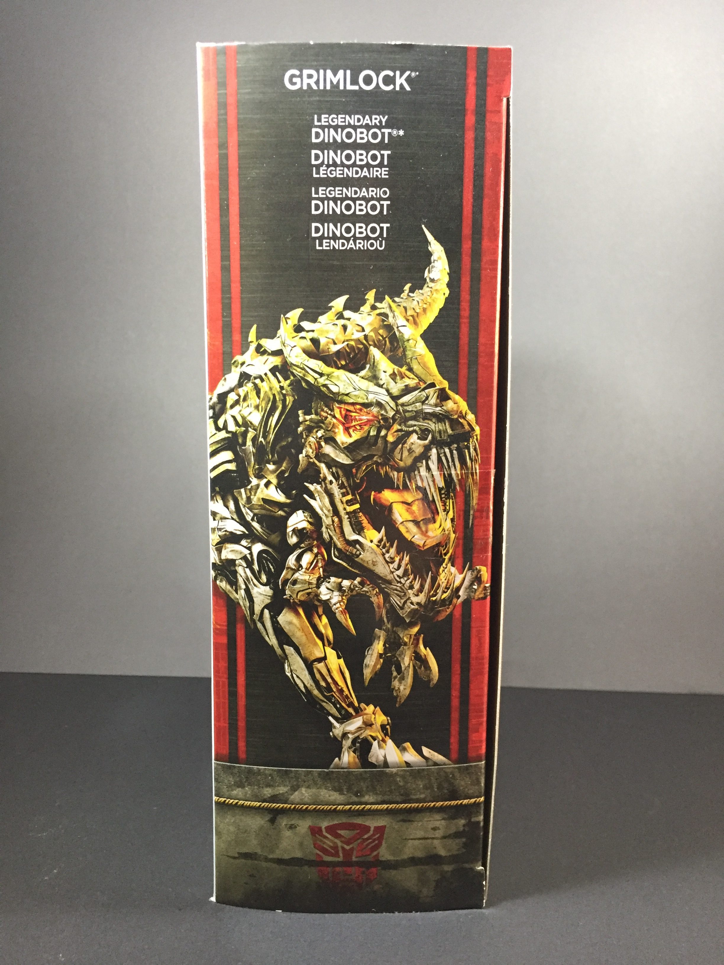 Packaging for Grimlock. (Transformers: The Last Knight)