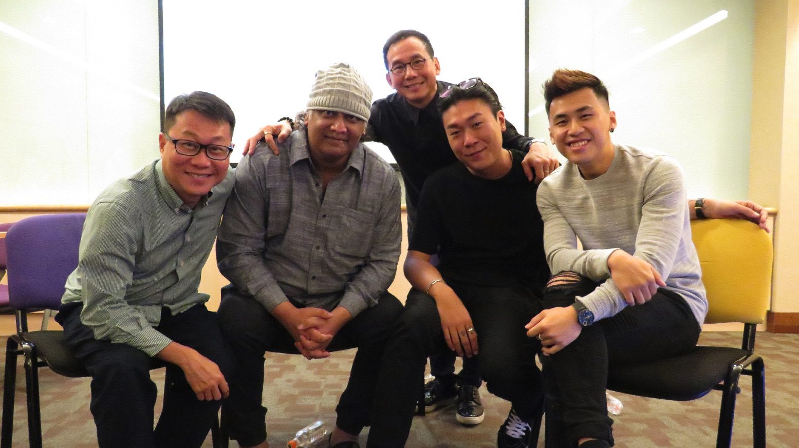 Kelvin Tong, K. Rajagopal, Daniel Yun, Sean Ng, Chong Yu Lun.