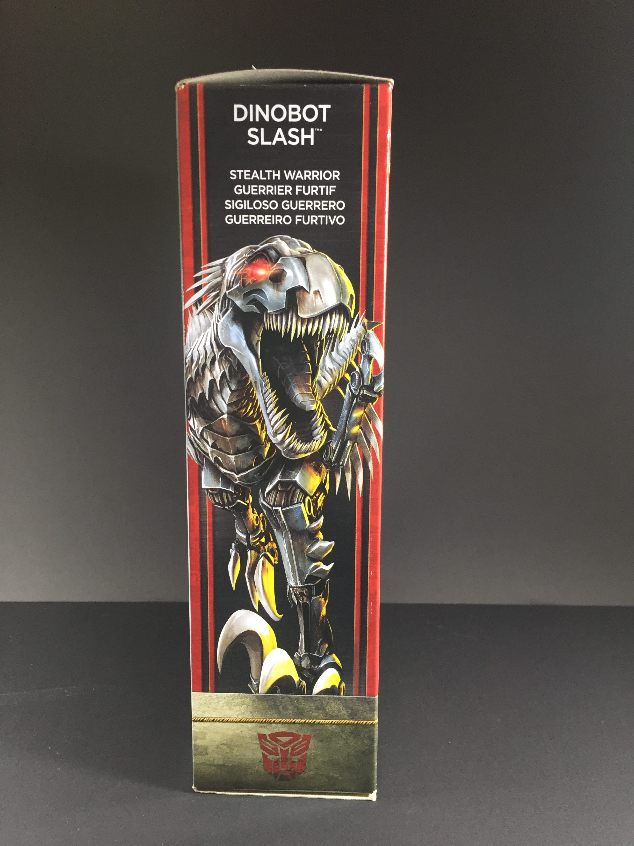 Slash, packaging. (Transformers: The Last Knight)