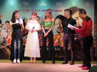 Constance Song, Michelle Wong, and Foo Fang Rong star in "Wonder Boy".