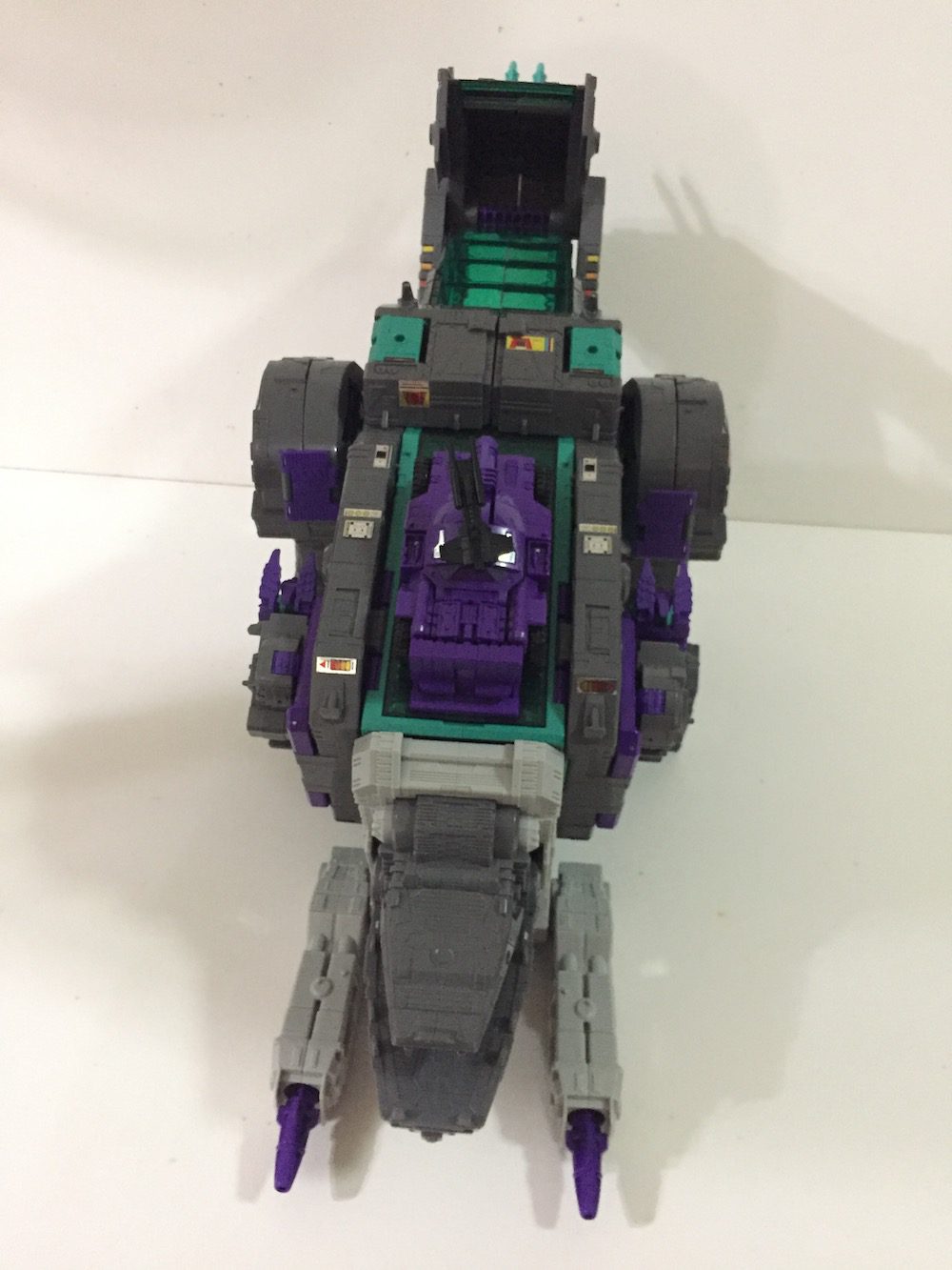 New Trypticon mode. (Trypticon from Transformers: Titans Return)