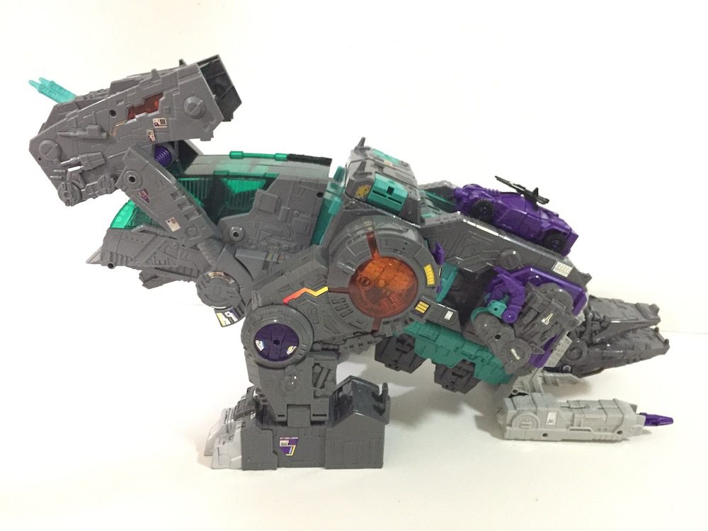 New Trypticon mode. (Trypticon from Transformers: Titans Return)