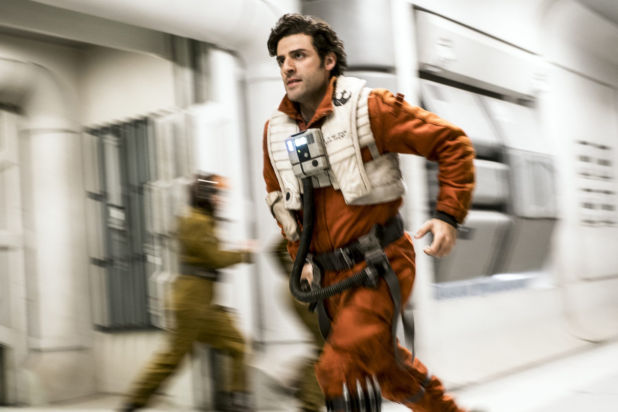 Poe Dameron (Oscar Isaac) in "Star Wars: The Last Jedi" (Walt Disney Pictures)