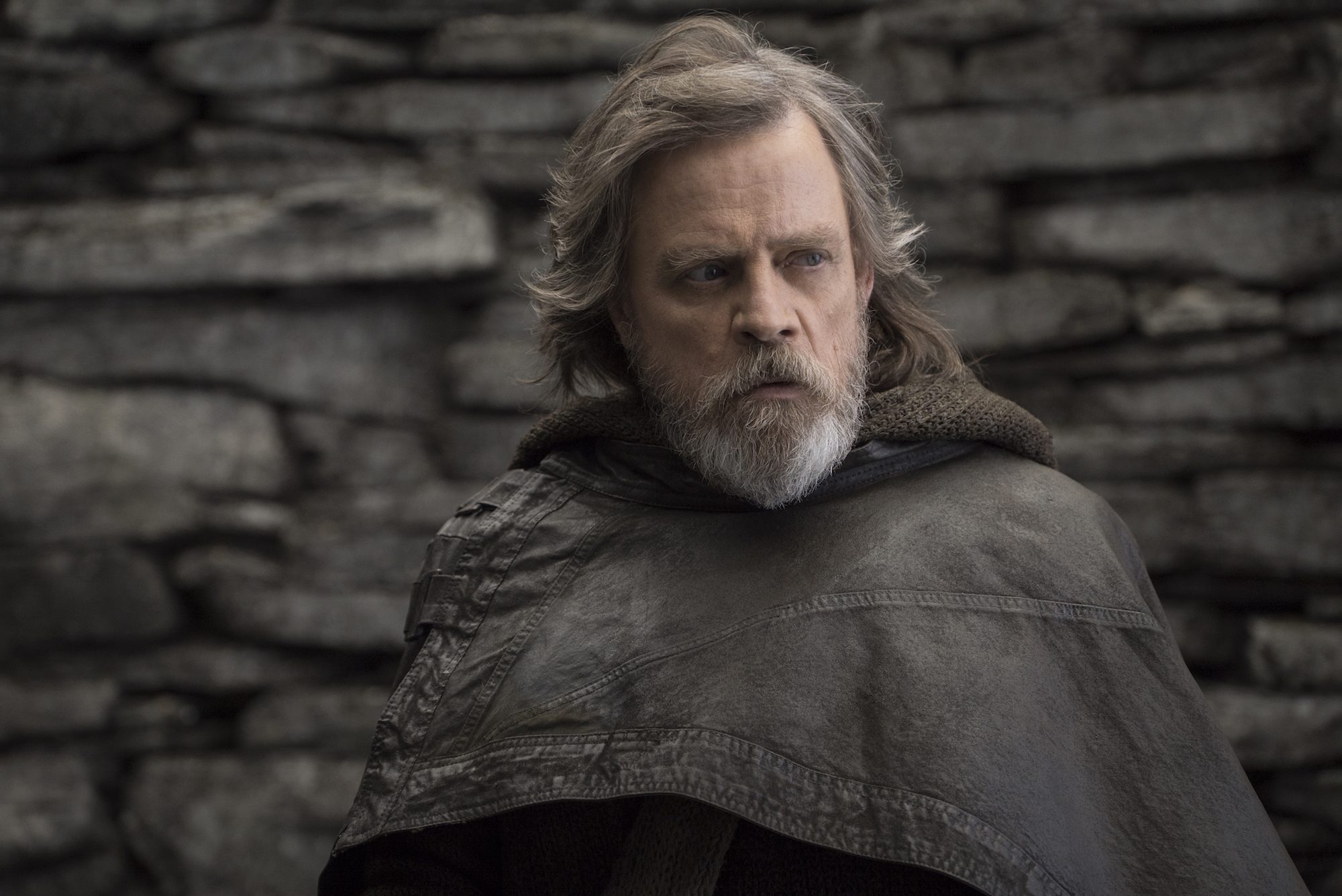 Luke Skywalker (Mark Hamill) in "Star Wars: The Last Jedi" (Walt Disney Pictures)