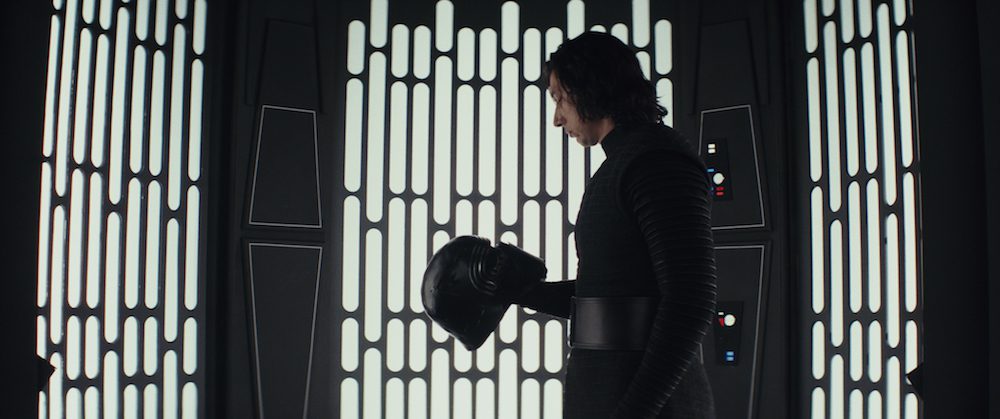 Kylo Ren (Adam Driver) in "Star Wars: The Last Jedi" (Walt Disney Pictures)