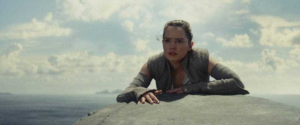 Rey (Daisy Ridley) in "Star Wars: The Last Jedi" (Walt Disney Pictures)