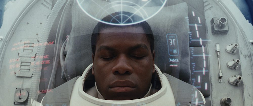 Finn (John Boyega) in "Star Wars: The Last Jedi" (Walt Disney Pictures)