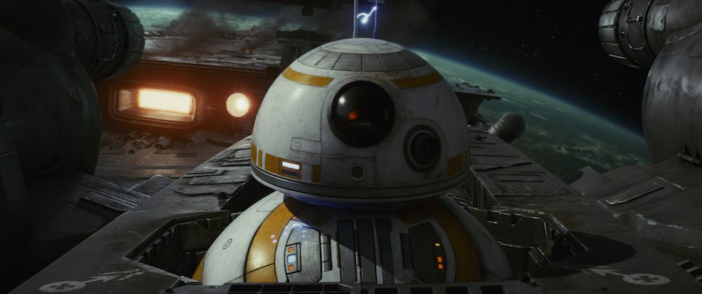BB-8 in "Star Wars: The Last Jedi" (Walt Disney Pictures)