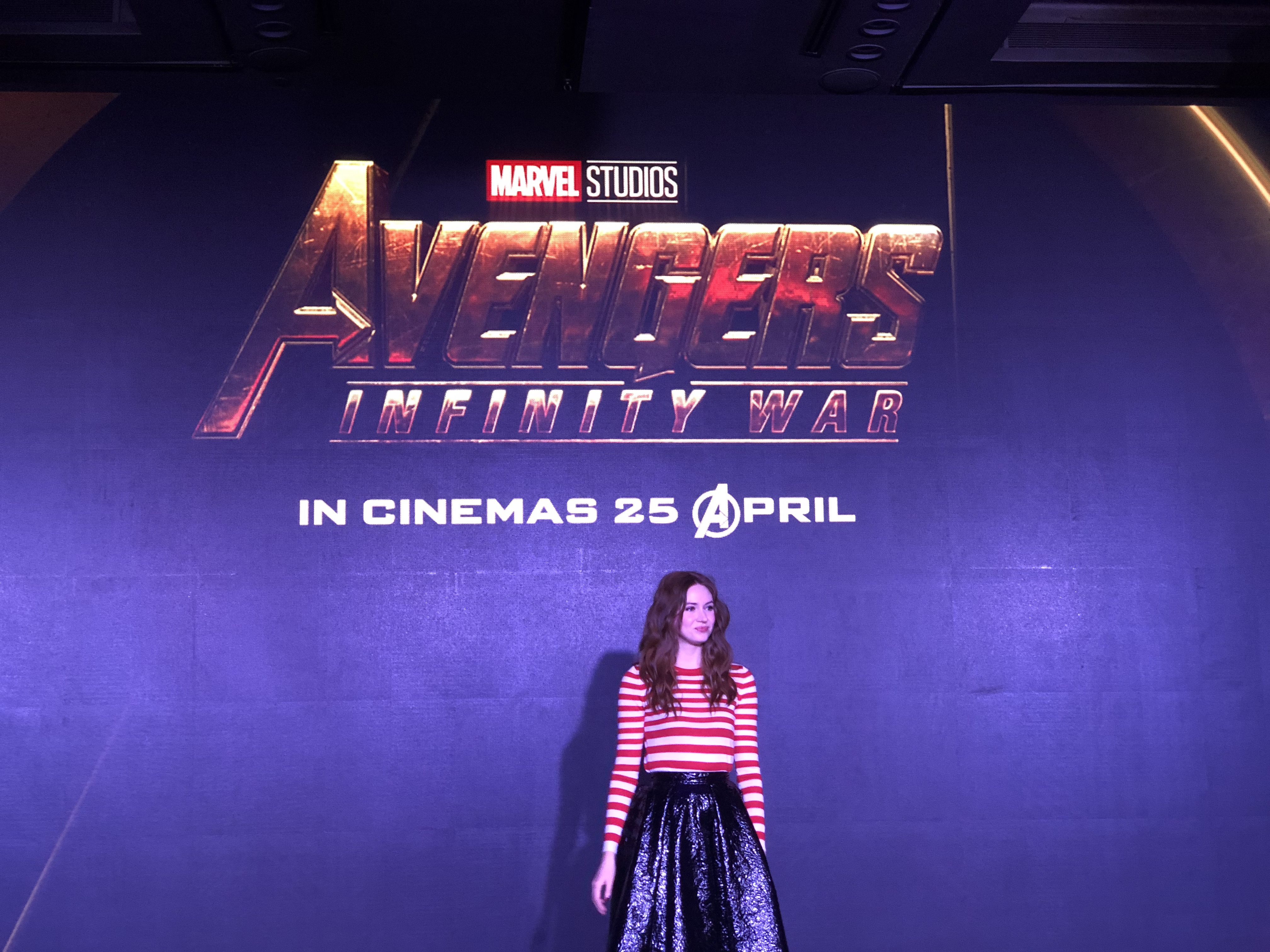 Karen Gillan, who plays Nebula in “Avengers: Infinity War”.