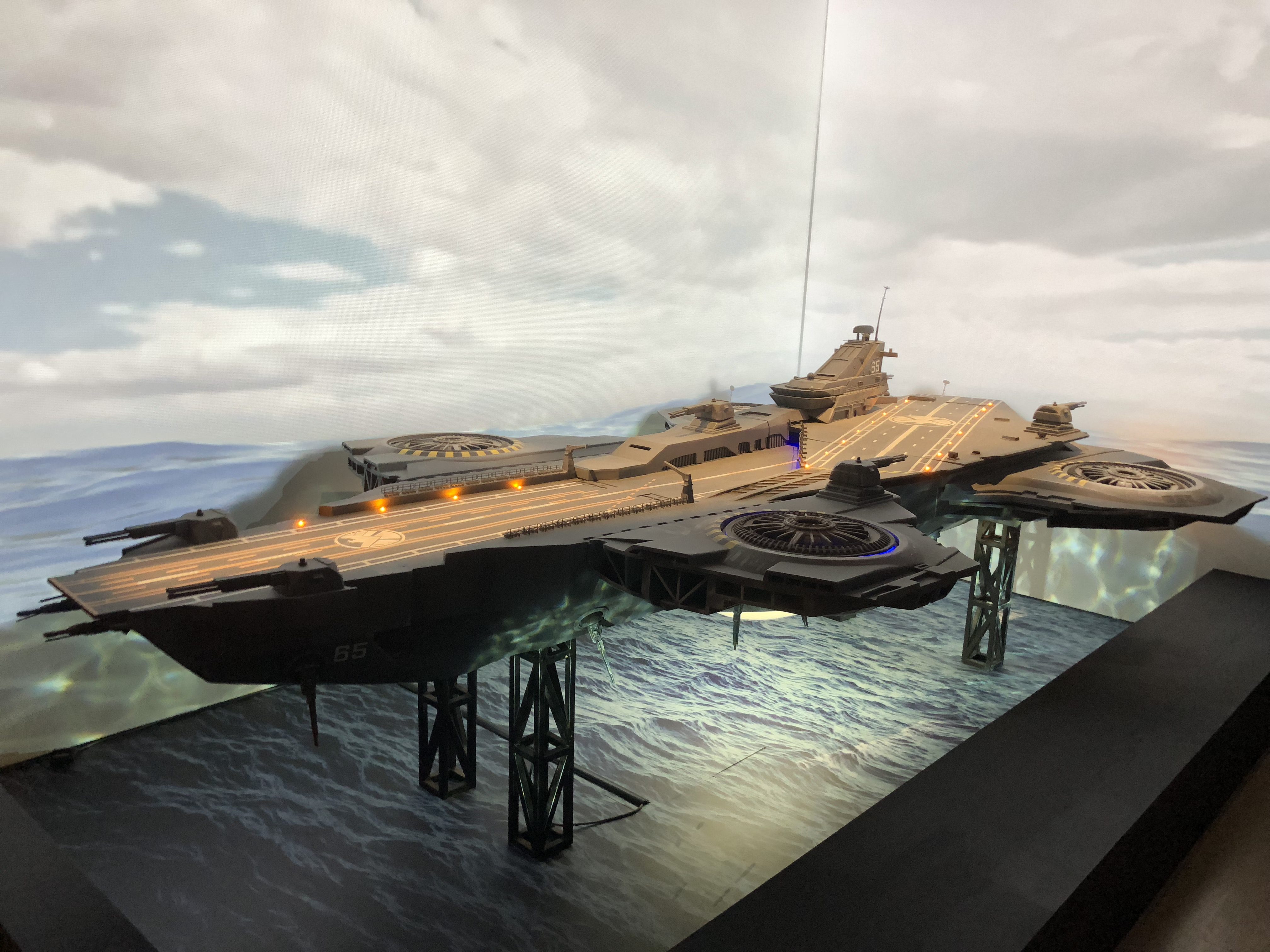 The Helicarrier.