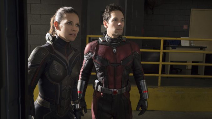 Marvel Studios ANT-MAN AND THE WASP..L to R: The Wasp/Hope van Dyne (Evangeline Lilly) and Ant-Man/Scott Lang (Paul Rudd) ..Photo: Ben Rothstein..©Marvel Studios 2018