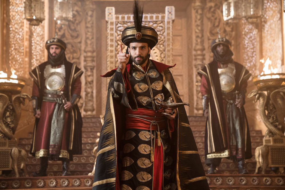 Marwan Kenzari is the powerful sorcerer Jafar in Disney’s live-action ALADDIN.
