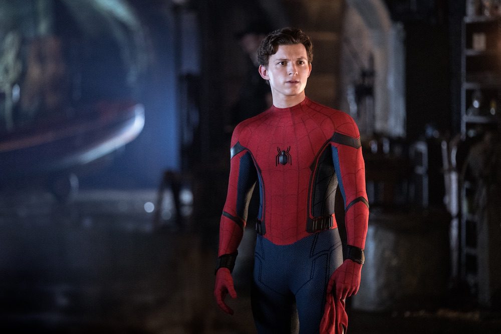 Tom Holland is Spider-Man in Columbia Pictures' SPIDER-MAN: ™ FAR FROM HOME.