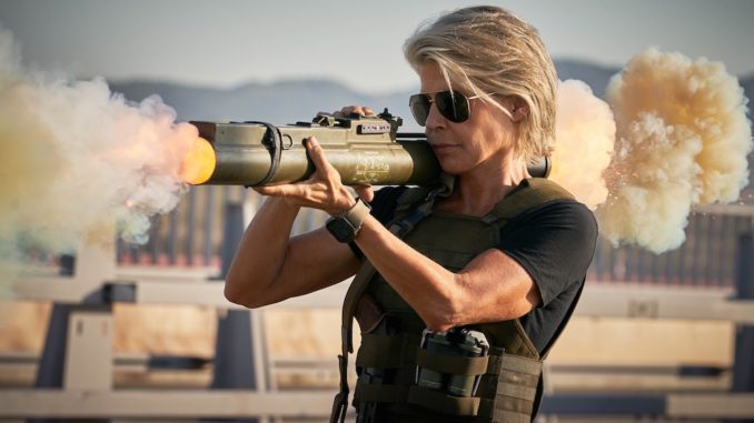 Linda Hamilton stars in Skydance Productions and Paramount Pictures' "TERMINATOR: DARK FATE."