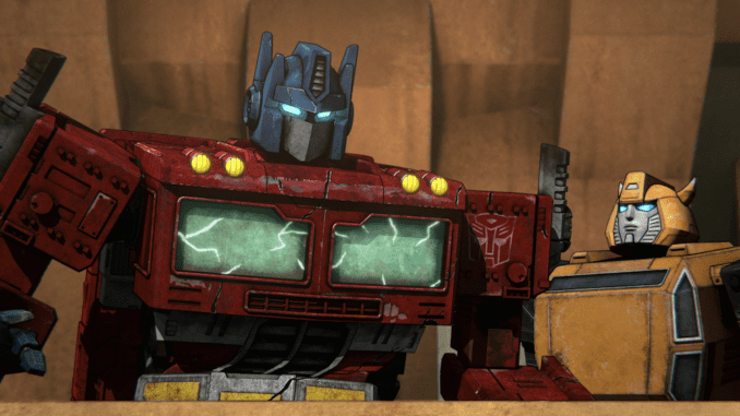 Optimus Prime (Jake Foushee) in Transformers: War for Cybertron Chapter 2: Earthrise. (PHOTO: Netflix)
