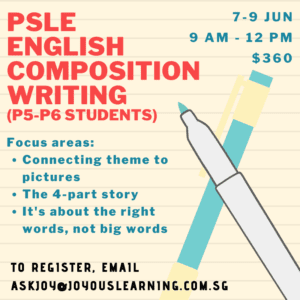 PSLE Composition Writing Workshop