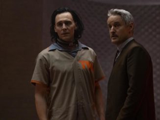 Loki (Tom Hiddleston) and Mobius (Owen Wilson) in Loki. (Disney+)