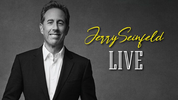 Jerry Seinfeld Live.(Credit: Ticketek)