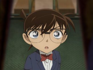 Conan Edogawa (Minami Takayama)in Detective Conan: The Million-dollar Pentagram. (Credit: Odex & Toho)