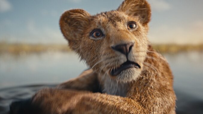 Mufasa (voiced by Braelyn Rankins) in Disney’s MUFASA: THE LION KING. Photo courtesy of Disney. © 2024 Disney Enterprises Inc. All Rights Reserved.