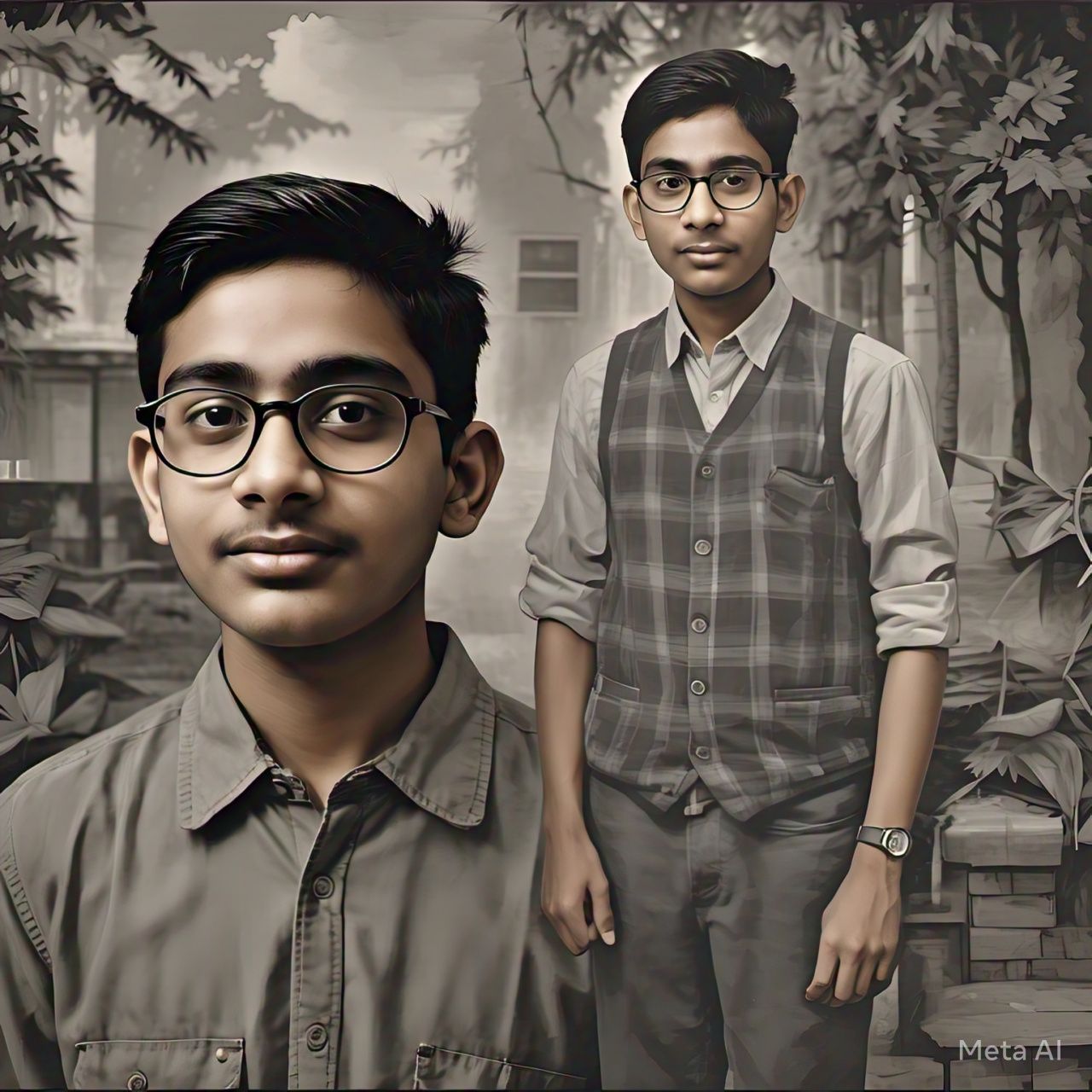 What I imagined Puthu to look like. (Meta AI)