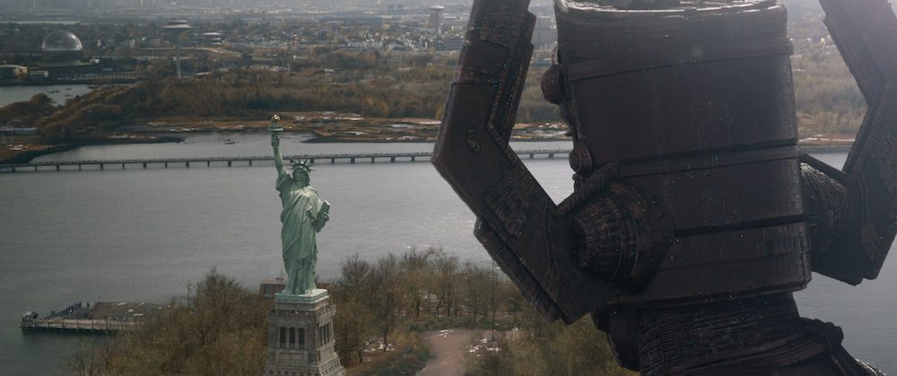 Scene still from 20th Century Studios/Marvel Studios' THE FANTASTIC FOUR: FIRST STEPS. Photo courtesy of 20th Century Studios/Marvel Studios. © 2025 20th Century Studios / © and ™ 2025 MARVEL.