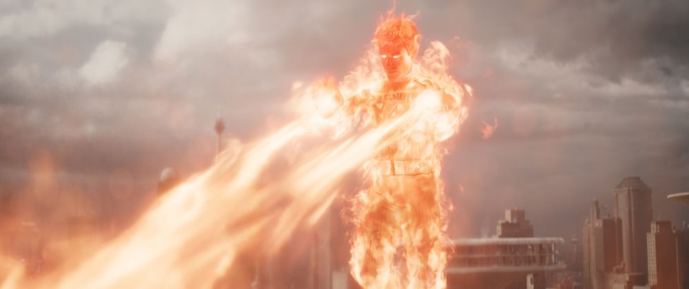 Joseph Quinn as Johnny Storm/Human Torch in 20th Century Studios/Marvel Studios' THE FANTASTIC FOUR: FIRST STEPS. Photo courtesy of Marvel Studios. © 2025 20th Century Studios / © and ™ 2025 MARVEL