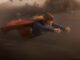 Supergirl (Milly Alcock) flies in Supergirl. (Warner Bros Pictures)