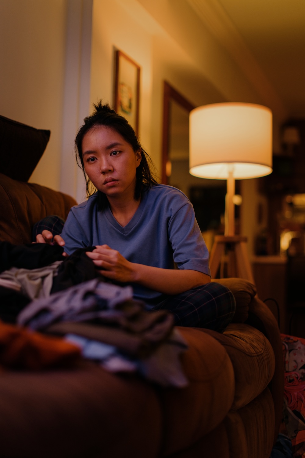 You (Genevieve Tan) in Common Room (Juliana Tan; courtesy of Checkpoint Theatre)